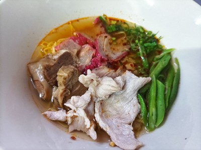 บะหมี่ต้มยำหมูรวม
