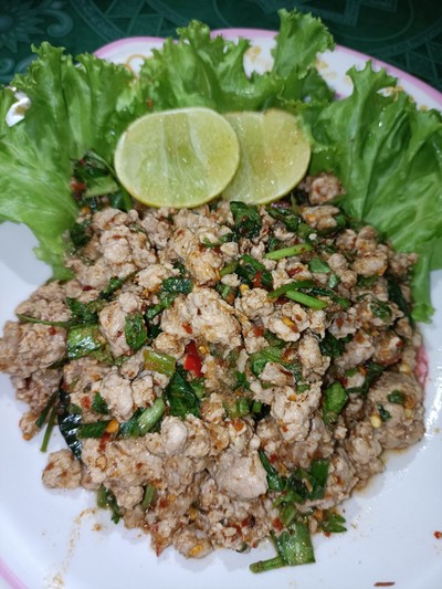 ลาบหมู 70฿