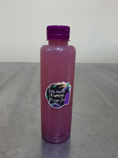 น้ำองุ่นแดงแท้100% (ผสมเนื้อ) ขนาดกลาง300ml