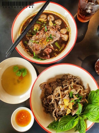 เมนูของร้าน เสือร้องไห้ Ayutthaya