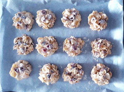 วิธีทำ คอร์นเฟลกไวท์ช็อคโกแลต cornflake white chocolate