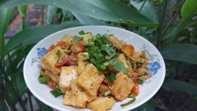 ลาบเต้าหู้เจ