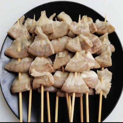 ไส้อ่อนหมูย่าง