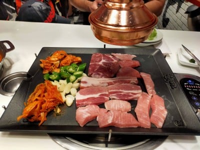 เมนูของร้าน Palsaik korean bbq สยามเซ็นเตอร์ สยามเซ็นเตอร์