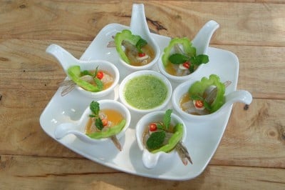 เมนูของร้าน เรือนชายน้ำ  cafe&restaurant