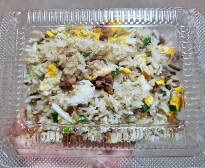 ข้าวผัดปู+หมูแดง (ธรรมดา)