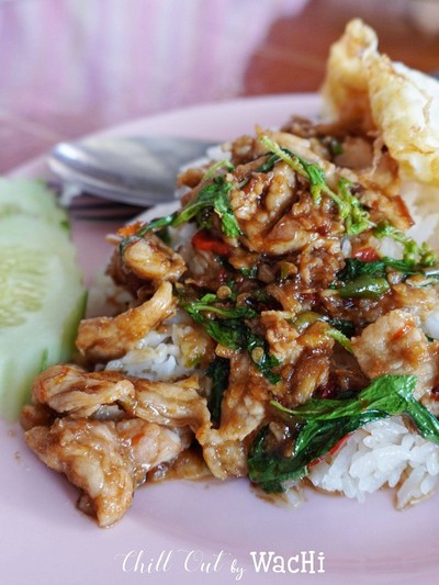 ข้าวกะเพราหมูหมัก