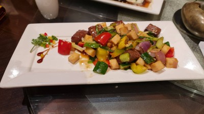 เนื้อผัดเปรี้ยวหวาน