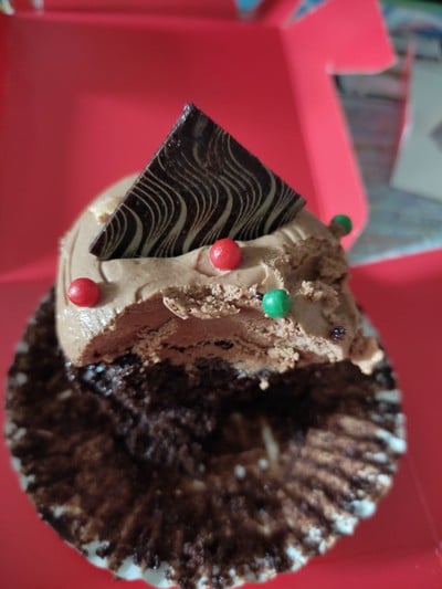 Dark Chocolate Cupcake