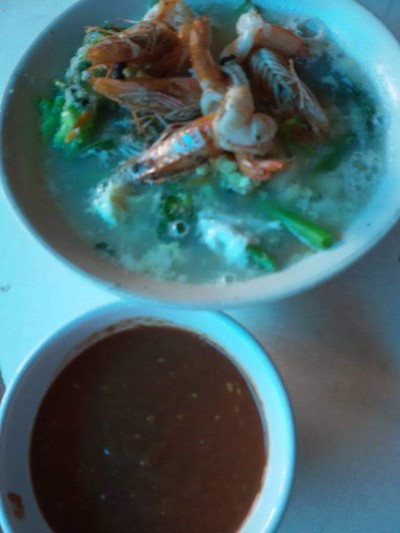 สุกี้  กุ้ง