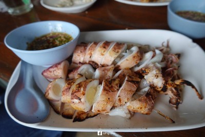 ปลาหมึกไข่ย่าง