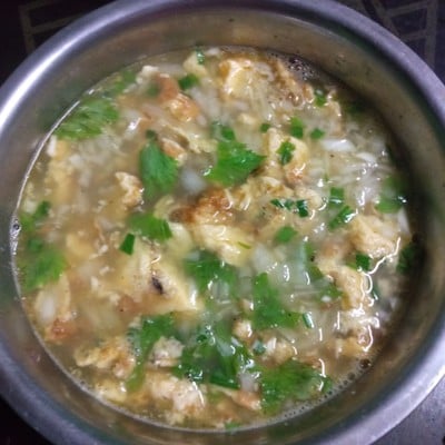 ต้มจืดไข่เจียว