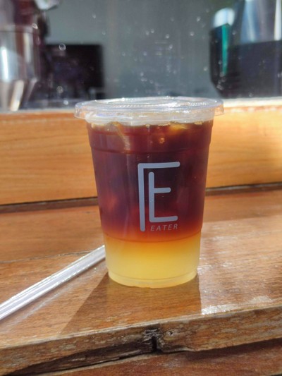 อเมริกาโน่xน้ำตาลมะพร้าว(เย็น)