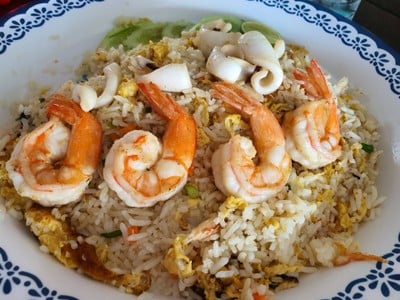 เมนูของร้าน ป้ามาลีซีฟู้ด