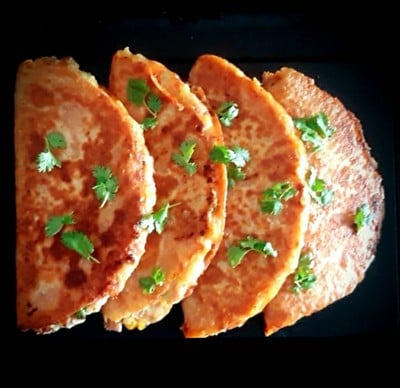 ทาโก้มันฝรั่งชีสกรอบ /ตอติญ่ามันฝรั่งกรอบ