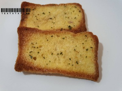 ขนมปังกรอบเนยกระเทียม