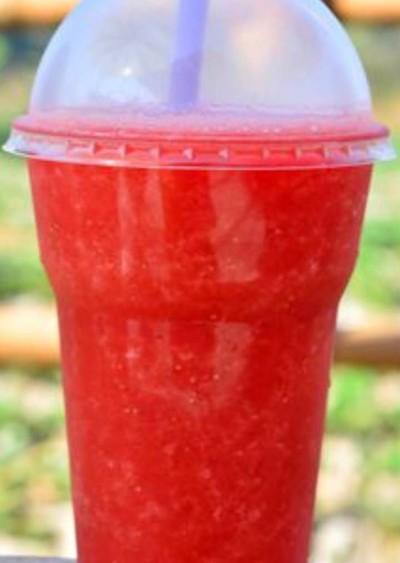 Frappe Strawberry Soda