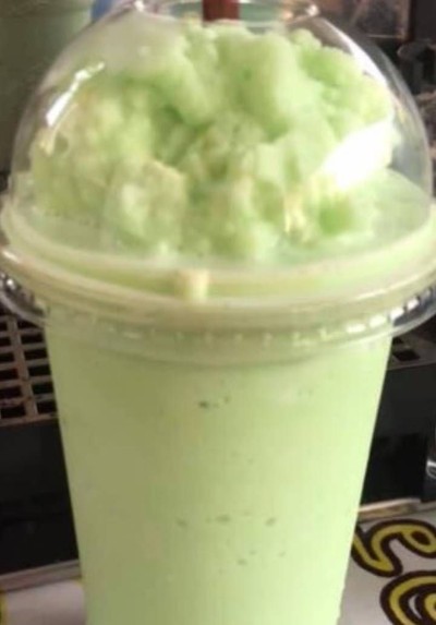 Cantaloupe Soda Smoothie