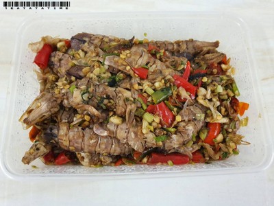 โคตรกั้งผัดพริกเกลือ(กับข้าว)