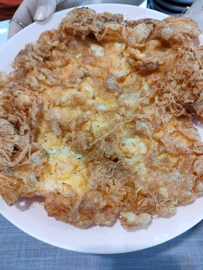ไข่เจียวกุ้งสับ
