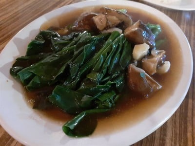 คะน้าฮ่องกงน้ำมันหอย