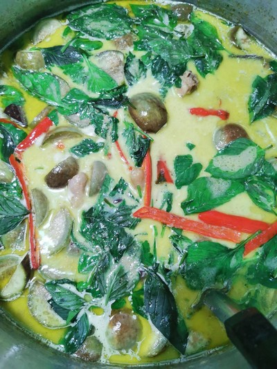 แกงเขียวหวานไก่