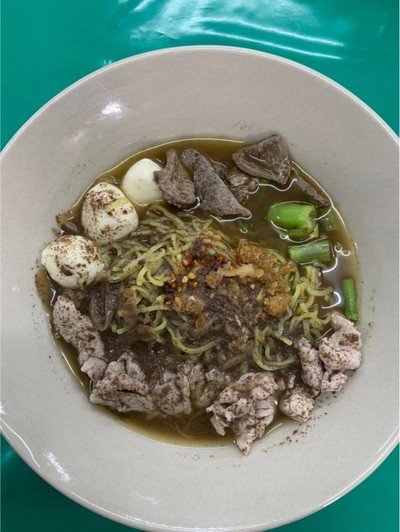 บะหมี่หมูสดพิเศษ