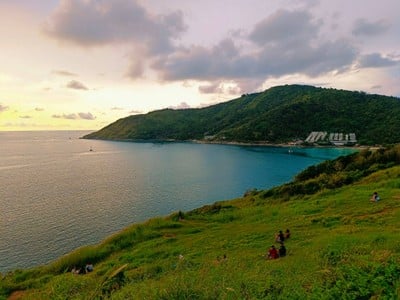 บรรยากาศ จุดชมวิวกังหันลม ภูเก็ต