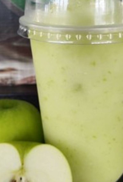 น้ำแอปเปิ้ลโซดาปั่น