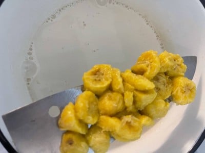 วิธีทำ วุ้นกล้วยบวชชี 🍌 วิธีทำ วุ้นกล้วยบวชชี 🍌