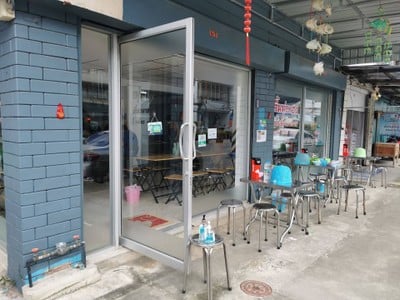 หน้าร้าน ก๋วยเตี๋ยวนางงาม ลิ้มมุ่ยเฮง ราชบุรี