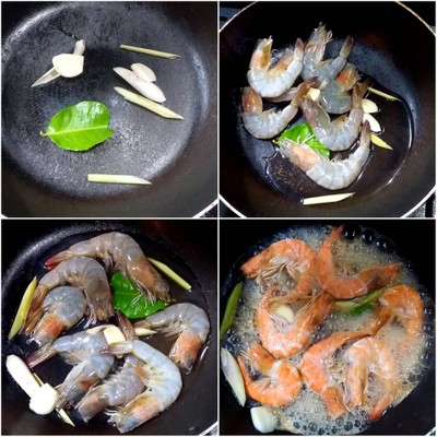 วิธีทำ กุ้งอบเกลือ วิธีทำ กุ้งอบเกลือ