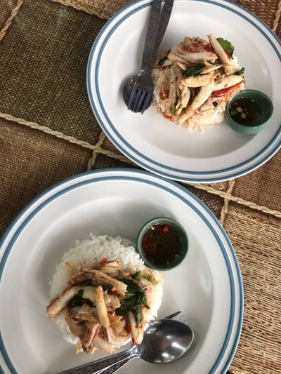 ข้าวผัดกะเพราปู