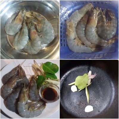 วิธีทำ กุ้งอบเกลือ วิธีทำ กุ้งอบเกลือ