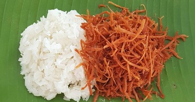 ข้าวเหนียว+หมูเส้น