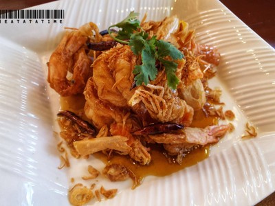 Deep Fried Shrimp With Tamarind Sauce