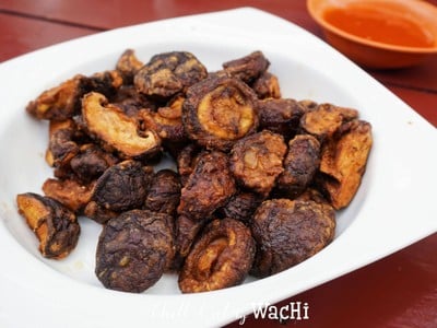 เห็ดหอมทอดซีอิ๊ว