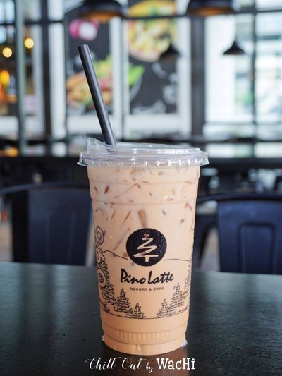 Iced Thai Tea Latte