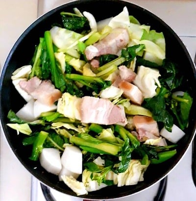 วิธีทำ จับฉ่าย/ต้มจับฉ่าย/Jab Chai (Mixed Vegetable Stew)  