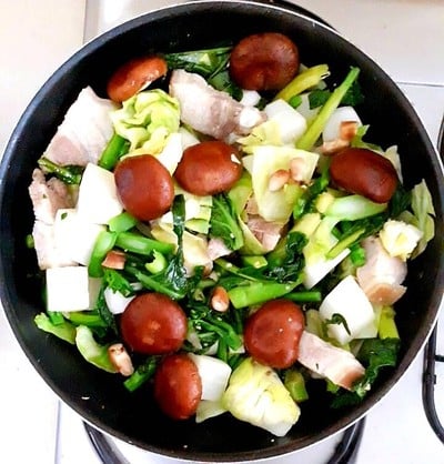 วิธีทำ จับฉ่าย/ต้มจับฉ่าย/Jab Chai (Mixed Vegetable Stew)  