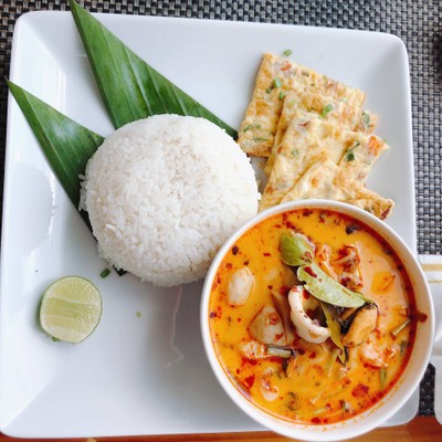 ชุดต้มยำทะเลไข่เจียว