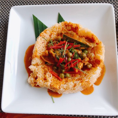 ข้าวแพนงหมูลาวา