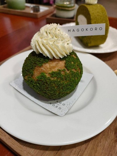 Matcha Choux Cream
