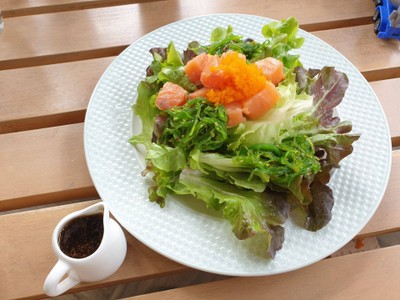 Salmon Shoyu Salad