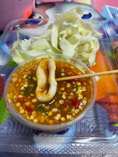 ปลาหมึกย่าง