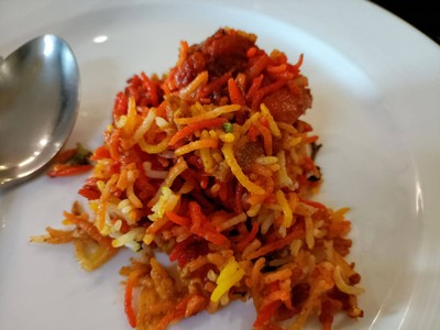 Dum Chicken biryani