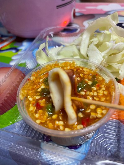 ปลาหมึกย่าง