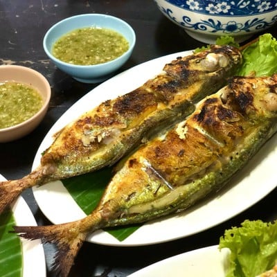 เมนูของร้าน กะมาข้าวยำราชา
