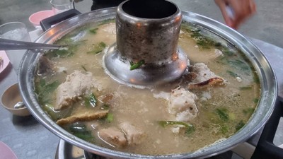 หัวปลาต้มเผือก