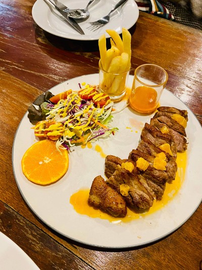 อกเป็ดซอสส้ม